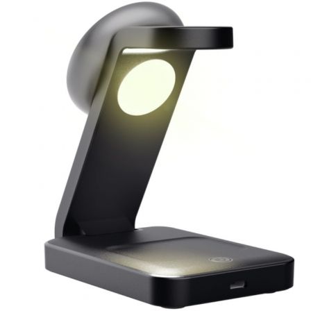 Trust Soporte de Carga Inalámbrica 3 en 1 MagSafe para iPhone, Apple Watch y AirPods 20W - 25464